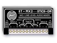 2 MIC OR LINE INPUT MIXER - MIC AND LINE OUT