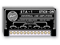 DUAL BAL/UNBAL LINE AMP: -12 TO 20 DB GAIN