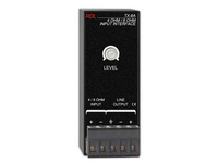 4 OHM / 8 OHM INPUT INTERFACE - UNBALANCED/BALANCED LINE OUT