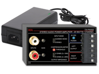 40 W STEREO AUDIO POWER AMPLIFIER WITH POWER SUPPLY - EXPORT MODEL - EXCLUDES POWER CORD