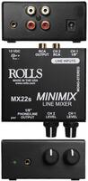 MINI MIX 2 CH 1/8" & RCA MIXER