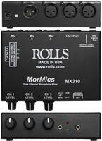 3CH MIC MIXER/COMBINER, INDIVIDUAL PHANTOM POWER