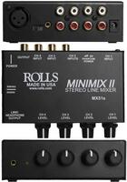 MINI MIX II 2 1/4" & 3 RCA MIXER