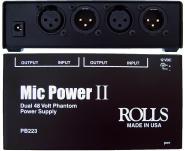 2 CH PHANTOM POWER ADAPTER