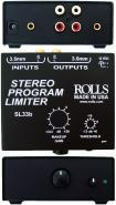STEREO PROGRAM COMPRESSOR / LIMITER, 1/8" STEREO / RCA INPUTS AND OUTPUTS
