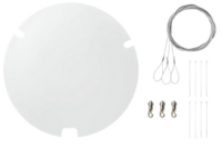 GRIPPLE SUSPENSION MOUNT KIT, ROUND, WHITE COVER FOR MXA
