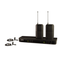 BLX DUAL CHANNEL LAPEL WIRELESS SYSTEM WITH BLX88, (2) BLX1 BODYPACKS, & (2) CVL LAPEL MICS