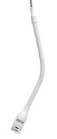 WHITE MICROFLEX OVERHEAD MICROPHONE WITH PREAMP, CARDIOID CAPSULE,
