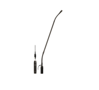 18" GOOSENECK CARDIOID CONDENSER MICROPHONE, SHOCK MOUNT,FLANGE MOUNT, 10 SIDE-EXIT (OR BOTTOM-EXIT)