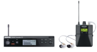 PSM300 WIRELESS IEM SYSTEM WITH SE215-CL EARPHONES / H20 (FREQUENCY RANGE: 518 – 542 MHZ)