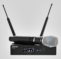 QLX-D DIGITAL WIRELESS HANDHELD KIT WITH QLXD4, & QLXD2/B87A BETA 87A WIRELESS HANDHELD MIC