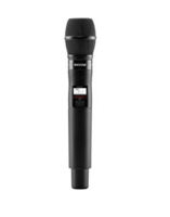 QLX-D DIGITAL HANDHELD WIRELESS TRANSMITTER WITH BLACK KSM9 MIC / HANDHELD MIC COMPONENT ONLY