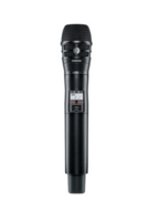 QLX-D DIGITAL HANDHELD WIRELESS TRANSMITTER WITH BLACK KSM8 MIC / HANDHELD MIC COMPONENT ONLY