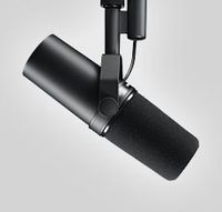 CARDIOID DYNAMIC STUDIO VOCAL MICROPHONE, INCLUDES MOUNTING BRACKET, BLACK, 3PIN XLR CONNECTOR