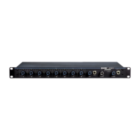 EIGHT-CHANNEL AUTOMATIC MIXER WITH LOGIC CONTROL AND EQ PER CHANNEL, AC ONLY, ONE RACK SPACE