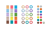 SETS OF  MAGNETIC COLOR INDICATORS FOR THE EWD SK,EW-D SKM & EW-D EM FOR IDENTIFICATION PURPOSES