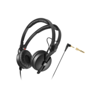 CLOSED-BACK, ON-EAR PROFESSIONAL MONITORING HEADPHONES WITH SPLIT HEADBAND,