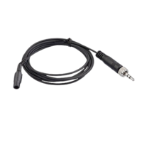 LIGHTWEIGHT NECKBAND MIC ASSEMBLY WITH OMNI-DIRECTIONAL MKE PLATINUM CAPSULE (BLACK),