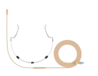 HEADSET MICROPHONE (OMNIDIRECTIONAL, PRE-POLARIZED CONDENSER) WITH 1.3M FIXED CABLE BEIGE, FOR 2000,