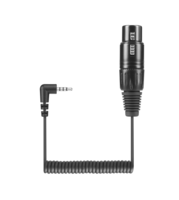SMALL SHOT GUN MICROPHONE WITH  HIGH LEVEL OF DIRECTIVITY FOR CAMERAS