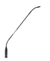 IS SERIES 23 IN (60 CM) DUAL FLEX GOOSENECK WITH 3 PIN XLR CONNECTOR (5.0 OZ) / BLACK