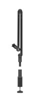 USB-C MICROPHONE W/ CARDIOD CONDENSER CAPSULE, BOOM ARM INCLUDED, GAIN/MIX/VOLUME CONTROL