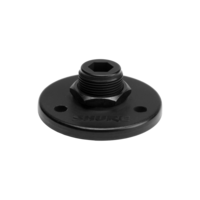 5/8IN-27 THREADED MOUNTING FLANGE, BLACK