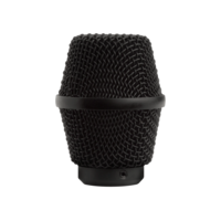 BLACK LOCKING METAL WINDSCREEN FOR MICROFLEX GOOSENECK MICROPHONES
