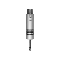 TRANSFORMER; LOW Z, FEMALE XLR TO HIGH Z 1/4IN PHONE PLUG