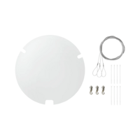 GRIPPLE SUSPENSION MOUNT KIT, ROUND, WHITE COVER FOR MXA
