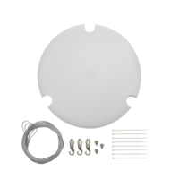 GRIPPLE MOUNT KIT, MXA901 ROUND, WHITE