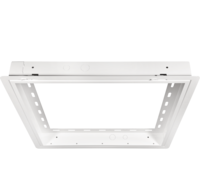 HARD CEILING MOUNT ALLOWS MXA902, MXA910, OR MXA920W-S CEILING ARRAY MICS TO BE MOUNTED FLUSH