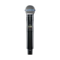 HANDHELD TRANSMITTER WITH BETA58 MIC HEAD (470-608 MHZ)
