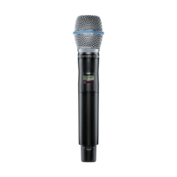 HANDHELD TRANSMITTER WITH BETA87A MIC HEAD, 470-608 MHZ
