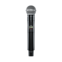 HANDHELD TRANSMITTER WITH SM58 MIC HEAD FREQ 470-608