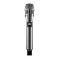HANDHELD WIRELESS MICROPHONE TRANSMITTER,METAL,CARDIOID DYNAMIC CAPSULE,NICKEL