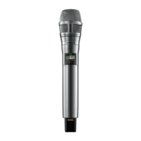 HANDHELD WIRELESS MICROPHONE TRANSMITTER,METAL,SUPERCARDIOID DYNAMIC CAPSULE,NICKEL