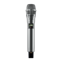 HANDHELD WIRELESS MICROPHONE TRANSMITTER,METAL,SUPERCARDIOID DYNAMIC CAPSULE,NICKEL
