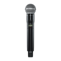 FREQUENCY DIVERSITY, SHOWLINK-ENABLED HANDHELD TRANSMITTER