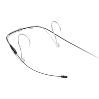 DURAPLEX OMNIDIRECTIONAL SUBMINIATURE HEADSET MIC, IP57 RATED, BLACK, MTQG (TA4F)