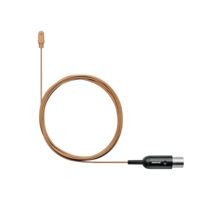 DURAPLEX OMNIDIRECTIONAL WATERPROOF SUBMINIATURE LAVALIER, COCOA, MTQG