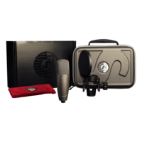 LARGE DUAL-DIAPHRAGM, SIDE-ADDRESS CONDENSER VOCAL MICROPHONE (SABLE GRAY)