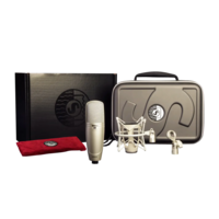MULTI-PATTERN, LARGE DIAGPHRAGM, SIDE-ADDRESS CONDENSER STUDIO MICROPHONE (CRISTAL)