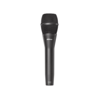 DUAL PATTERN (CARDIOD/SUPERCARDIOD) CONDENSER HANDHELD VOCAL MICROPHONE (CHARCOAL)