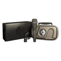 DUAL PATTERN (CARDIOD/SUPERCARDIOD) CONDENSER HANDHELD VOCAL MICROPHONE (CHARCOAL)