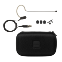 OMNIDIRECTIONAL EARSET HEADWORN MICROPHONE, BLACK