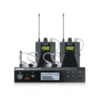 TWIN PACK IN-EAR MONITORING SYSTEM INCL TRANSMITTER, 2 RECEIVERS WITH 2 - SE215 EARBUDS