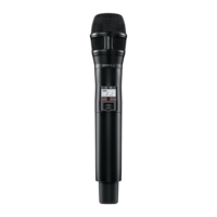 QLX-D HANDHELD TRANSMITTER,SUPERCARDIOID DYNAMIC CAPSULE,H50 (534-598 MHZ) WIRELESS FREQUENCY BAND