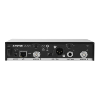 QLX-D SINGLE CHANNEL QLXD4 DIGITAL WIRELESS RECEIVER WITH AES-256 ENCRYPTION/RECEIVER COMPONENT ONLY