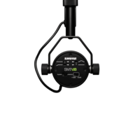 SM7B DYNAMIC VOCAL MICROPHONE WITH BUILT-IN PREAMP PROVIDING UP TO +28DB OF GAIN